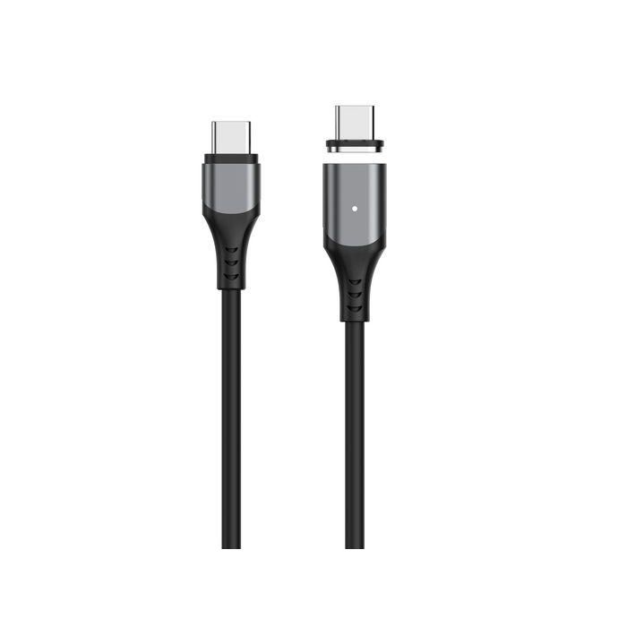 eSTUFF INFINITE Cable USB-C Magnético Súper Suave | USB 2.0 | 2m | PD100W | 480 Mbps | Plástico Reciclado 1