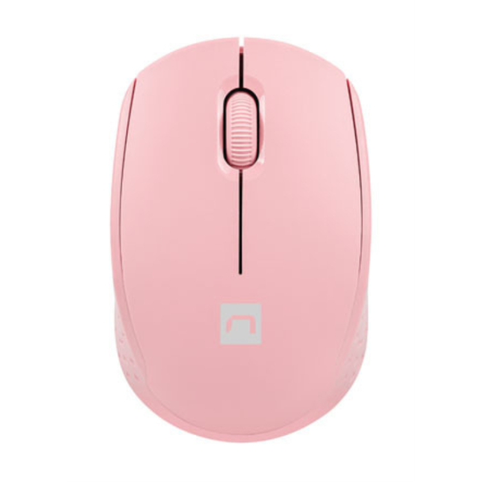 NATEC Ratón STORK Ambidextro Óptico Inalámbrico Bluetooth y USB Type-A 1600 DPI con 3 Botones y Rueda de Desplazamiento, Rosa NATEC Ratón STORK Ambidextro Óptico Inalámbrico Bluetooth y USB Type-A 1600 DPI con 3 Botones y Rueda de Desplazamiento, Rosa