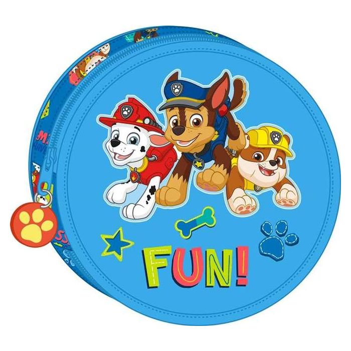 Plumier The Paw Patrol Friendship Redondo Azul (18 Piezas) Plumier The Paw Patrol Friendship Redondo Azul (18 Piezas)