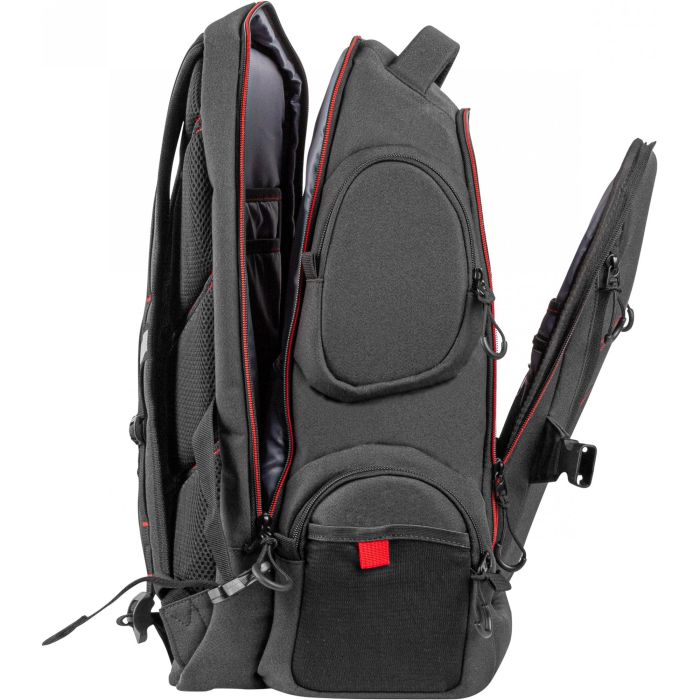 GENESIS Pallad 550 Mochila Gaming para Portátiles 17.3 pulgadas, Negro Rojo, Resistente al Agua y Golpes, con Múltiples Compartimentos 10 GENESIS Pallad 550 Mochila Gaming para Portátiles 17.3 pulgadas, Negro Rojo, Resistente al Agua y Golpes, con Múltiples Compartimentos 10