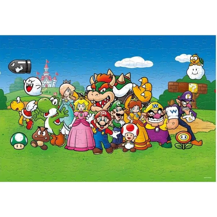 Winning Moves Puzzle 500 Piezas Super Mario Y Amigos 1