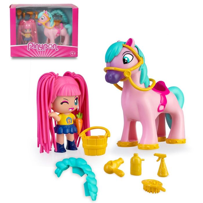 Pinypon Pelazo Y Poni Melena La Viento 7/17180 Famosa