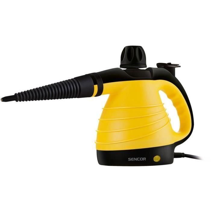 Limpiador a vapor - SENCOR - SSC 3001YL - 1000 W - 350 ml - Amarillo 1