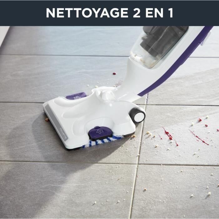 Limpiador a vapor ROWENTA RY7731WH Clean & Steam Revolution - Succiona y limpia con vapor - Mata el 99,9% de las bacterias 2 Limpiador a vapor ROWENTA RY7731WH Clean & Steam Revolution - Succiona y limpia con vapor - Mata el 99,9% de las bacterias 2