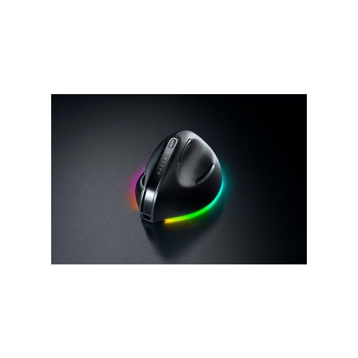 Razer Pro Click V2 Vertical Ratón Ergonómico Inalámbrico Bluetooth USB Type-C 30000 DPI Negro Razer Pro Click V2 Vertical Ratón Ergonómico Inalámbrico Bluetooth USB Type-C 30000 DPI Negro