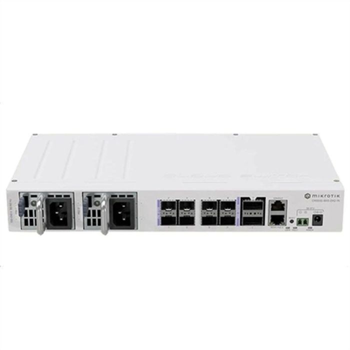 MikroTik CRS510-8XS-2XQ-IN Switch L3 8x SFP28 2x QSFP28 Fast Ethernet PoE RouterOS 0 MikroTik CRS510-8XS-2XQ-IN Switch L3 8x SFP28 2x QSFP28 Fast Ethernet PoE RouterOS 0