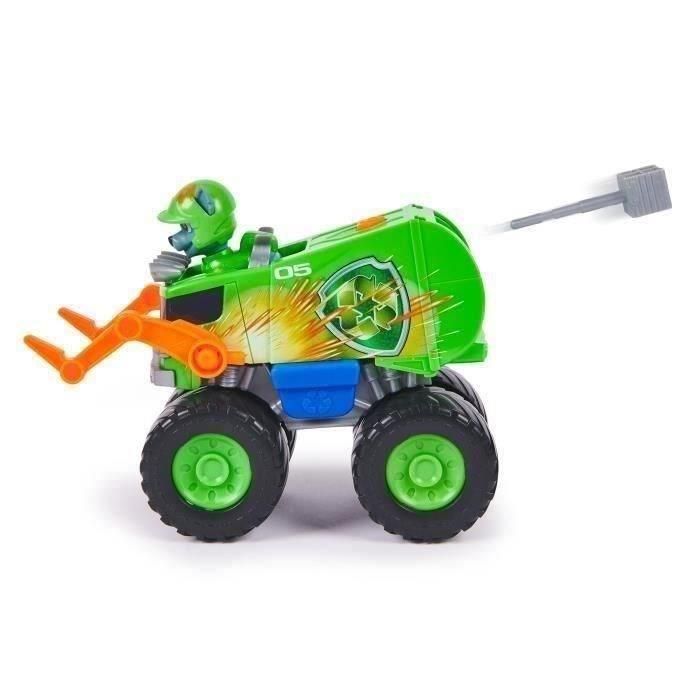 VEHÍCULO SPIN MASTER + FIGURA RUEDAS DE RESCATE ROCKY Paw Patrol 4 VEHÍCULO SPIN MASTER + FIGURA RUEDAS DE RESCATE ROCKY Paw Patrol 4