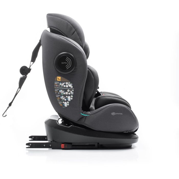 Silla de coche - BABYAUTO - Torna - Grupo 0/1/2/3 - i-Size - 40/150 cm - Giratoria 360° - Multietapa - Gris 2 Silla de coche - BABYAUTO - Torna - Grupo 0/1/2/3 - i-Size - 40/150 cm - Giratoria 360° - Multietapa - Gris 2