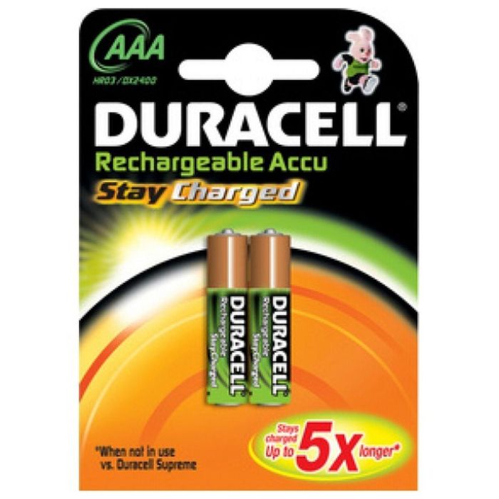 Pilas Recargables DURACELL HR03 1.2 V AAA (2 Unidades) Pilas Recargables DURACELL HR03 1.2 V AAA (2 Unidades)