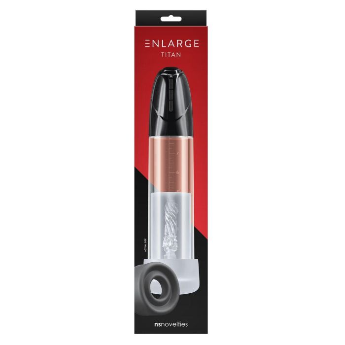 Bomba para el Pene NS Novelties Titan Negro 1 Bomba para el Pene NS Novelties Titan Negro 1