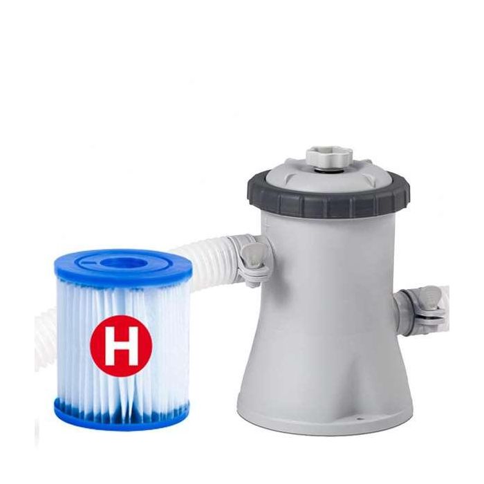 Intex Piscina Redonda Metal Frame con Depuradora de Cartucho, 4485 Litros, 305x76 cm 4 Intex Piscina Redonda Metal Frame con Depuradora de Cartucho, 4485 Litros, 305x76 cm 4