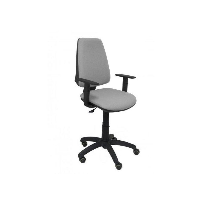 Silla Piqueras Y Crespo Elche Cp Brazos Regulables Mecanismo Contacto Permanente Regulacion De Profundidad Ruedas De Parquet Asiento Y Respaldo Tapizado Bali Gris Claro
