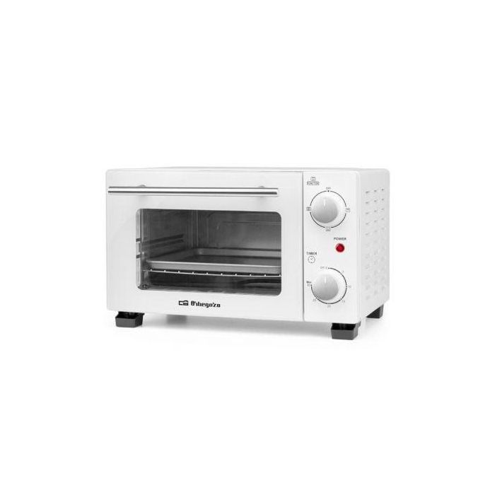Horno de Sobremesa Orbegozo HO 975/ 800W/ Capacidad 10L/ Blanco Horno de Sobremesa Orbegozo HO 975/ 800W/ Capacidad 10L/ Blanco