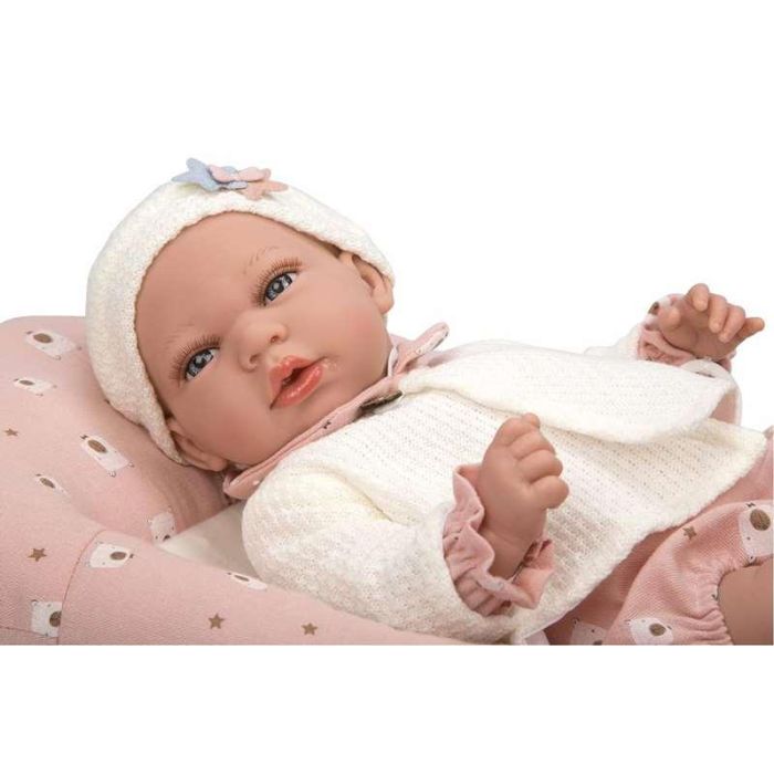 Muñeca Elegance 40 Cm Andie C/Capazo Cambiador (Muñeco Con Peso) 15
