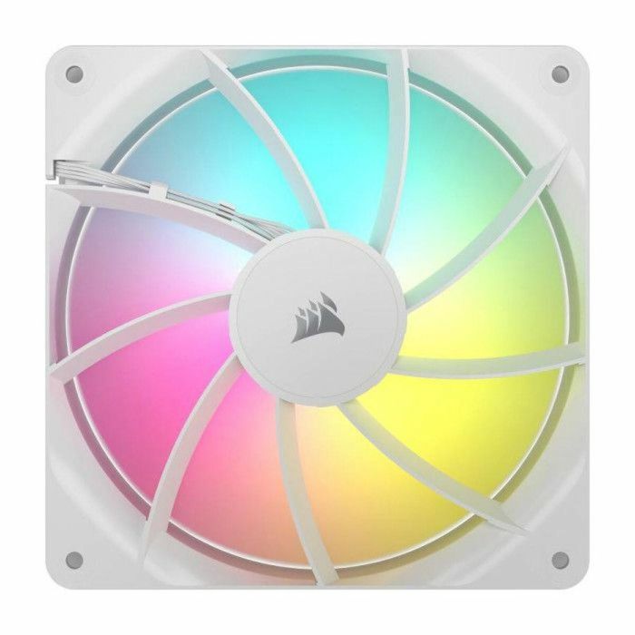 Corsair CO-9050186-WW Ventilador Caja RS ARGB Series 140mm Blanco ARGB Fan Single Pack 6