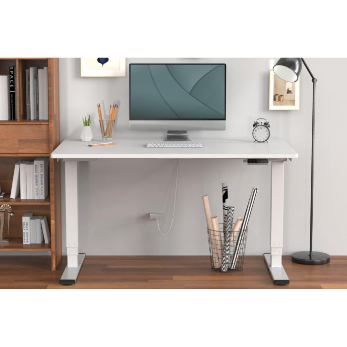Digitus Bastidor de Mesa Eléctrico de Altura Regulable Dual-Motor 3 Niveles Blanco 6
