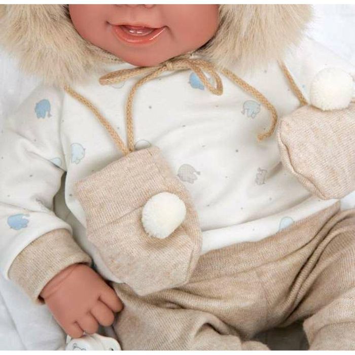 Muñeca elegance zoe con manoplas (muñeco de peso) cuerpo blando 45 cm 3 Muñeca elegance zoe con manoplas (muñeco de peso) cuerpo blando 45 cm 3