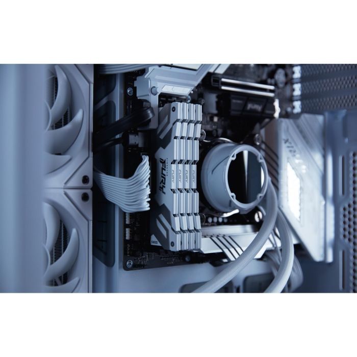 Kingston FURY Renegade White XMP 32GB (2x16GB) DDR5 8000MT/s CL38 Kit de Memoria RAM para PC 6