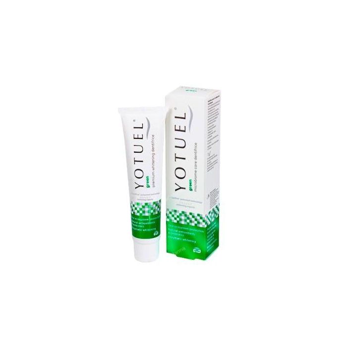 Yotuel MICROBIOME GREEN Dentífrico Natural 100 ml - Protección Microbioma Oral, Antibacteriano y Esmalte Dental Fuerte