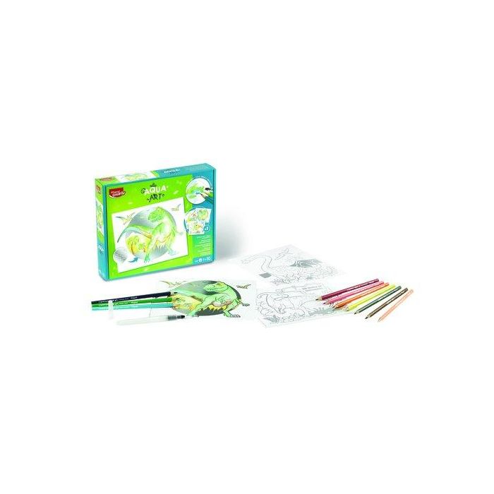 Maped Lápices Acuarelables Aqua Art Dinosaurios para Niños de 7 a 10 Años