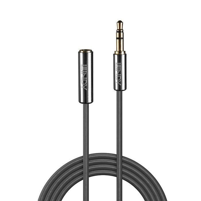Lindy 1m 3.5mm Extension Audio Cable, Cromo Line 1 Lindy 1m 3.5mm Extension Audio Cable, Cromo Line 1