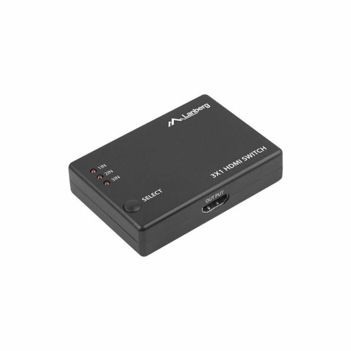 Lanberg SWV-HDMI-0003 Switch Video HDMI 4K Ultra HD 3 Entradas 1 Salida HDMI 2.0b 60 Hz 1 Lanberg SWV-HDMI-0003 Switch Video HDMI 4K Ultra HD 3 Entradas 1 Salida HDMI 2.0b 60 Hz 1