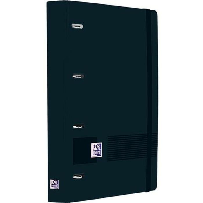 Carpeta de anillas Oxford LIVE&GO Negro A4+ (10 Unidades) 1 Carpeta de anillas Oxford LIVE&GO Negro A4+ (10 Unidades) 1