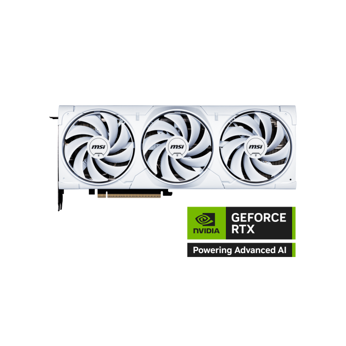 MSI MSI4711377292542 Tarjeta Gráfica GeForce RTX 5080 Ventus 3X OC White 16 GB GDDR7 PCIe Gen 5 2 MSI MSI4711377292542 Tarjeta Gráfica GeForce RTX 5080 Ventus 3X OC White 16 GB GDDR7 PCIe Gen 5 2