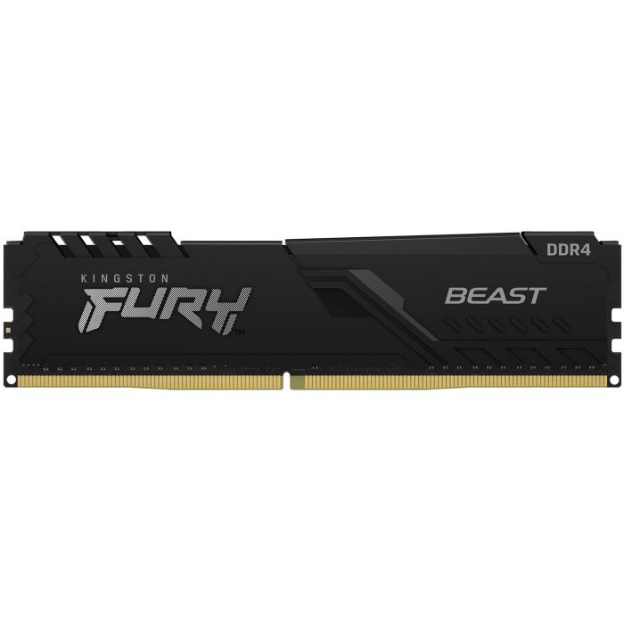 Kingston FURY Beast Black 128GB (4x32GB) DDR4 3600MHz CL18 DIMM Kit para PC 3