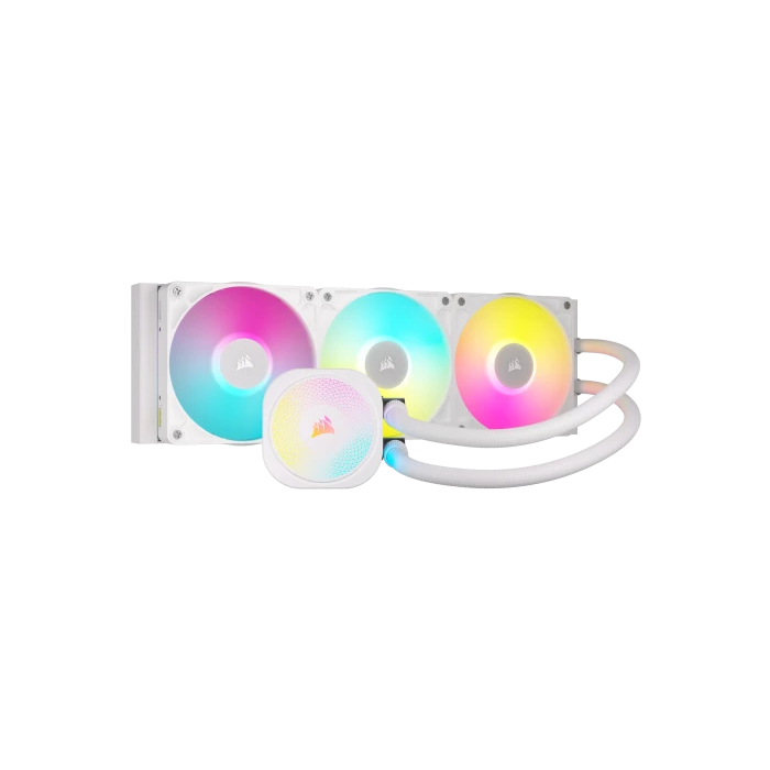 Corsair CW-9061021-WW Sistema de refrigeración líquida TITAN RX RGB 12 cm Blanco para Procesador