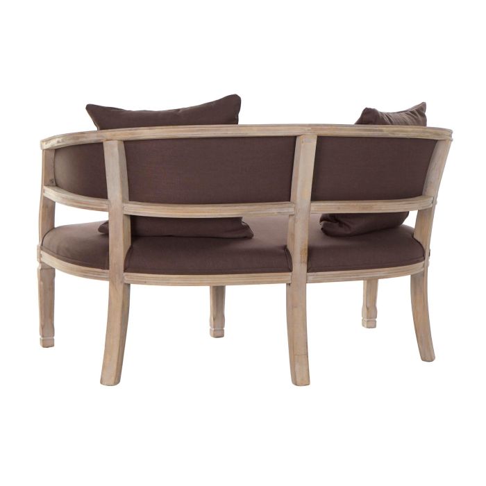 DKD Home Decor Sofá Tradicional 69 x 72 x 122 cm Marrón 5