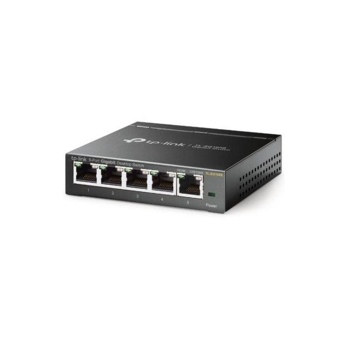 Switch TP-Link TL-SG105S 5 Puertos/ RJ-45 10/100/1000 Switch TP-Link TL-SG105S 5 Puertos/ RJ-45 10/100/1000