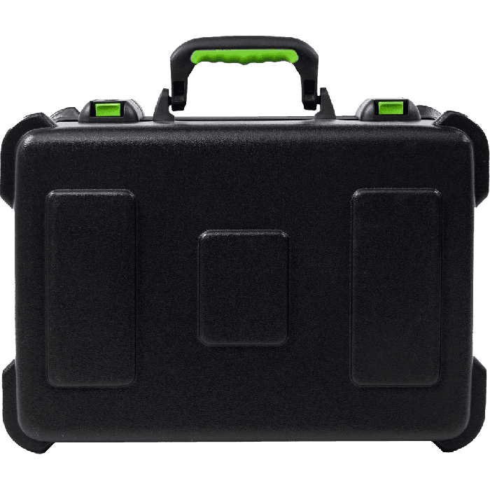 SBG Estuche de Transporte para 15 Micrófonos de Polietileno con Cierre TSA 2
