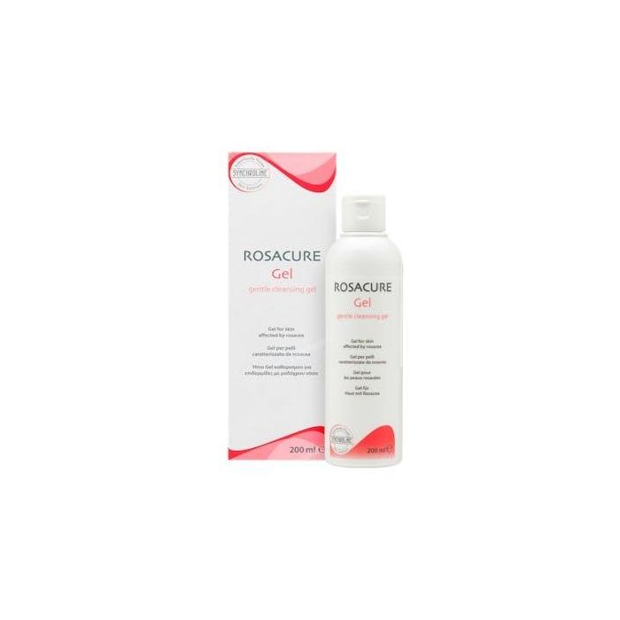 Rosacure Gel Limpiador Facial Calmante para Piel Sensible y con Rosácea, Ideal para Reducir Enrojecimiento y Capilares Dilatados 200 ml