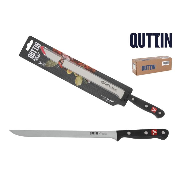Quttin Cuchillo Jamonero Sybarite 25 cm (8 Unidades) Quttin Cuchillo Jamonero Sybarite 25 cm (8 Unidades)