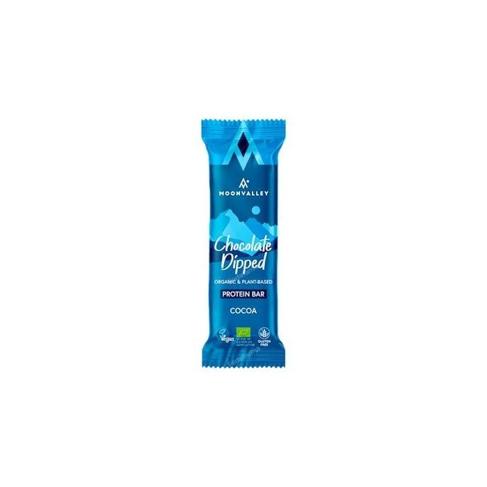 MOONVALLEY Barrita Proteína Chocolate Cacao Bio 50g x 12 Unidades
