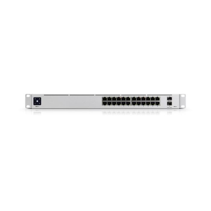 Ubiquiti USW-Pro-24 M RM UniFi Switch PoE+ de 24 Puertos Gigabit + 2 SFP+, Gestionado, Montaje en Rack 1