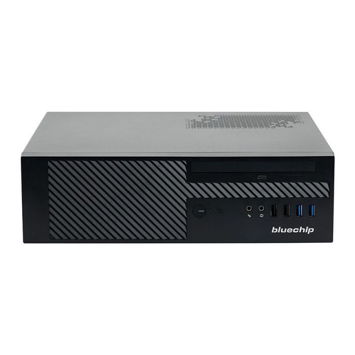 Bluechip BUSINESSline S3200 Mini PC Slim, Intel Core i3-14100 (4.7 GHz), 8 GB RAM DDR5, 500 GB SSD NVMe PCIe 4.0, Windows 11 Pro, 2.5 Gb Ethernet, Intel UHD Graphics 730, Negro