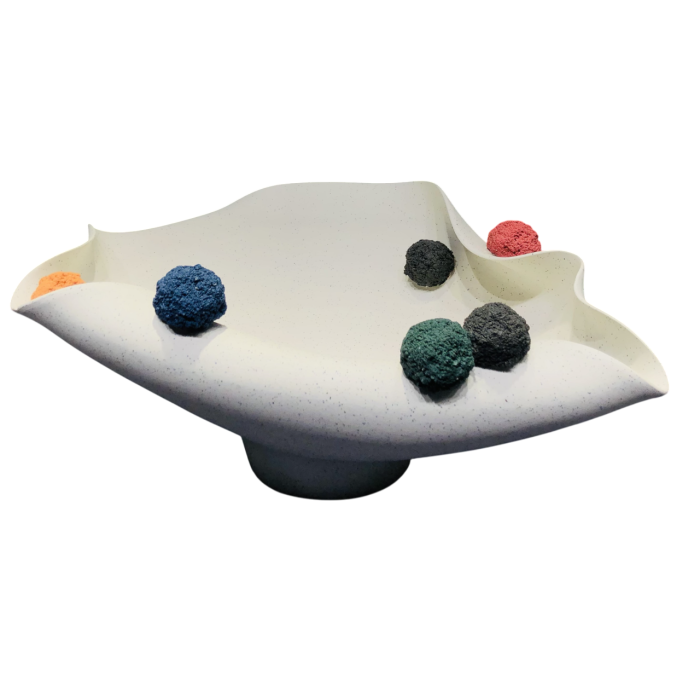 Centro Mesa Urban DKD Home Decor Blanco Multicolor 38 x 20 x 47 cm 7