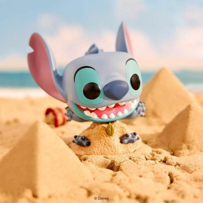 FUNKO Figura POP Disney Lilo & Stitch - Stitch in Sand Vinilo 9cm 2 FUNKO Figura POP Disney Lilo & Stitch - Stitch in Sand Vinilo 9cm 2