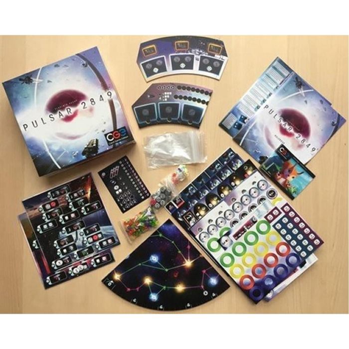 Devir Pulsar 2849 - Juego de Mesa de Exploración Espacial, Eurogame con Colocación de Dados, para 2-4 Jugadores, 60-90 Minutos, Edad 14+ 2