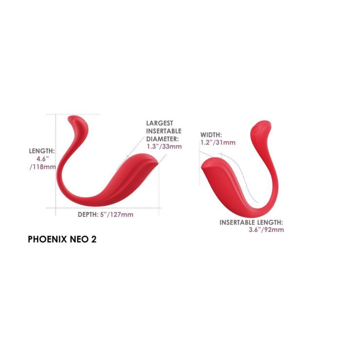 Vibrador Svakom Rojo 10 Vibrador Svakom Rojo 10