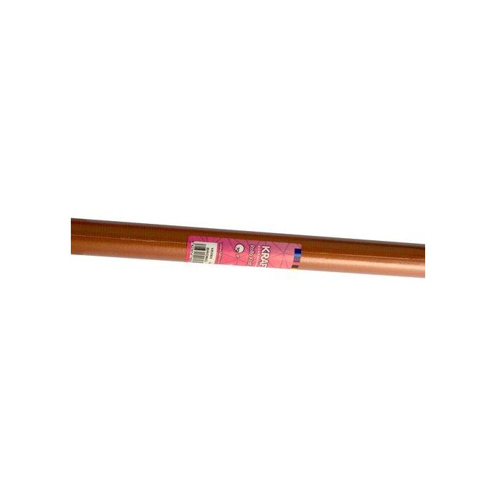 Papel De Embalar Kraft Impreso Rollo Fabrisa 1X3 Bronce