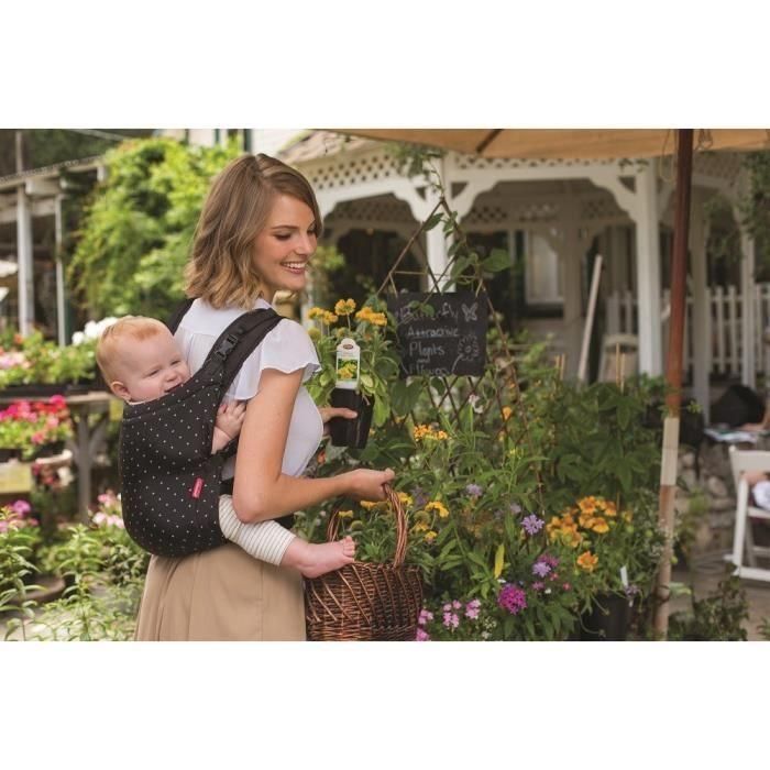Infantino Portabebés de Viaje Ultra Compacto Plegable Riñonera con Cremallera Plátano - Tirantes Acolchados y Cinturón Ajustables, Lavable 4 Infantino Portabebés de Viaje Ultra Compacto Plegable Riñonera con Cremallera Plátano - Tirantes Acolchados y Cinturón Ajustables, Lavable 4