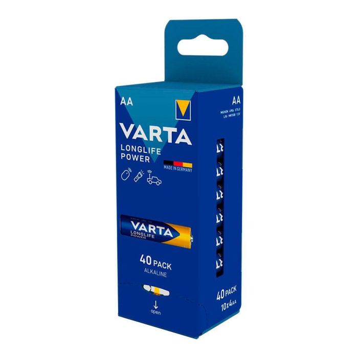 Pilas Varta Longlife Power (40 Piezas) Pilas Varta Longlife Power (40 Piezas)