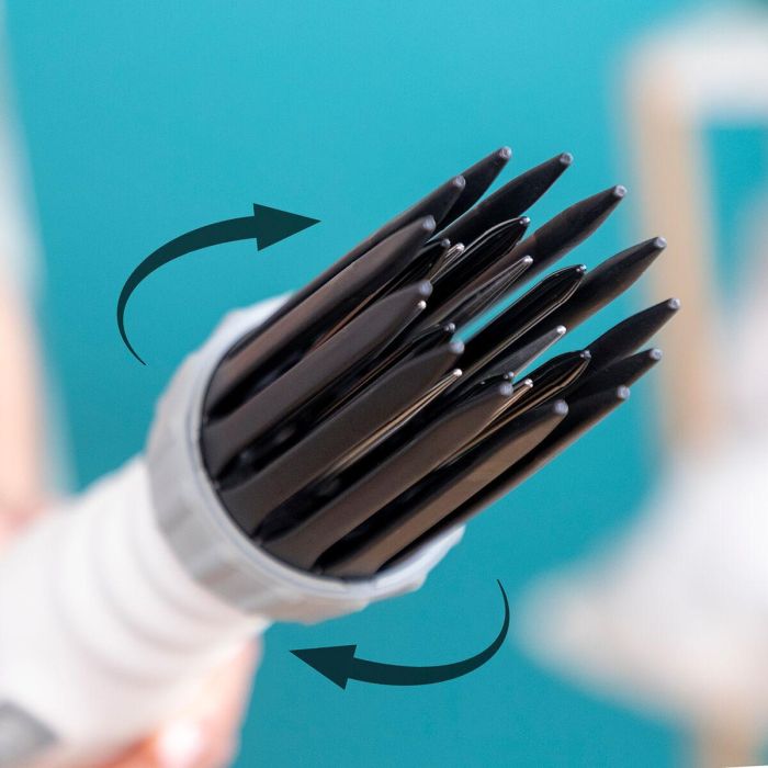Cepillo Secador, Moldeador y Rizador de Pelo 3 en 1 Dryple InnovaGoods 550 W 8 Cepillo Secador, Moldeador y Rizador de Pelo 3 en 1 Dryple InnovaGoods 550 W 8