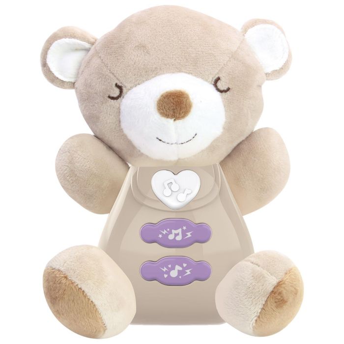 Tachan Peluche Oso Con Luz Y Sonido Winfun, Elefante, Zorro, Conejo, Texturas, Juguete Bebé 1