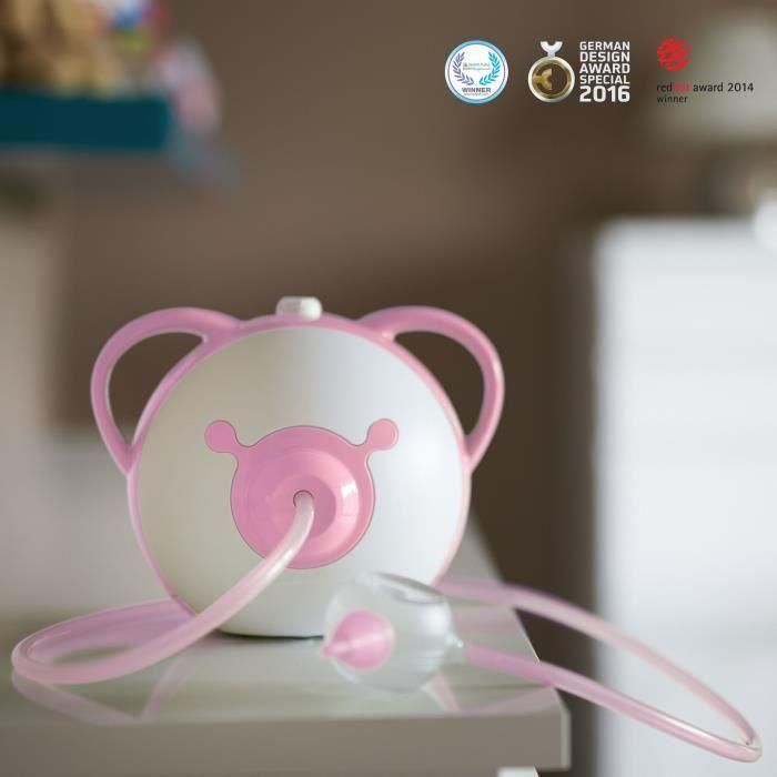Mosca bebé eléctrica NOSIBOO Pro - Rosa 1 Mosca bebé eléctrica NOSIBOO Pro - Rosa 1