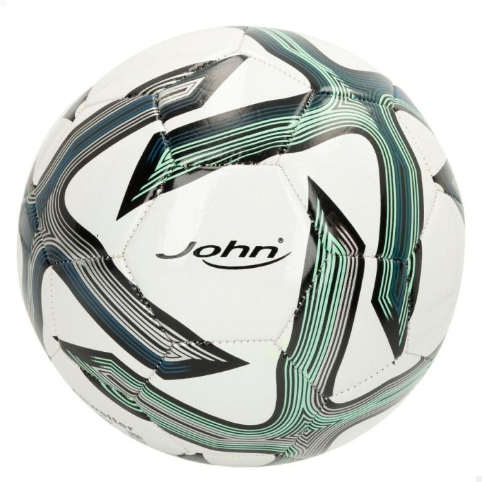 Balón de Fútbol John Sports Classic 5 Ø 22 cm Cuero Sintético (12 Unidades) 2