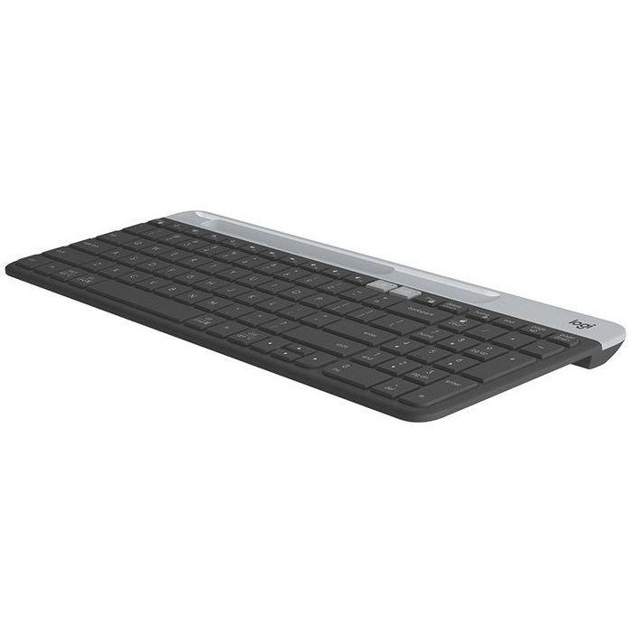 Logitech K580 Slim Multi-Device Teclado Inalámbrico Ultra-Delgado Silencioso con Soporte para Móvil, Teclado Numérico y Conexión Multiplataforma 1 Logitech K580 Slim Multi-Device Teclado Inalámbrico Ultra-Delgado Silencioso con Soporte para Móvil, Teclado Numérico y Conexión Multiplataforma 1